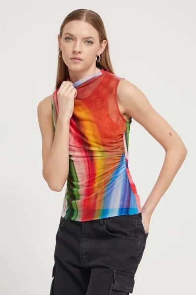 Топ ЛУПЭ Desigual, мультиколор