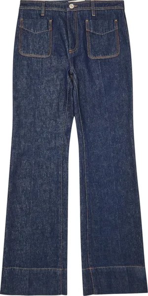 Джинсы Wales Bonner Brooklyn Jeans 'Blue', синий