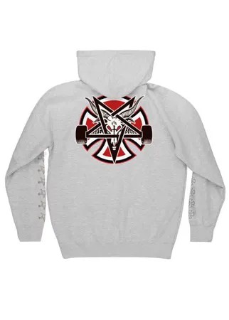 Худи мужское  Independent x Thrasher Pentagram Cross Pullover Hooded White