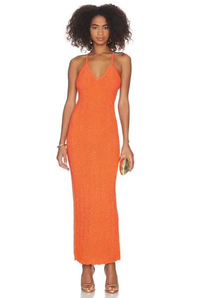 Платье Ronny Kobo Daylann Knit, цвет Tangerine