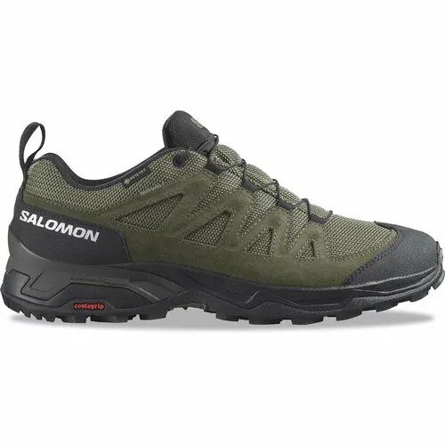 Полуботинки Salomon, размер 11, зеленый