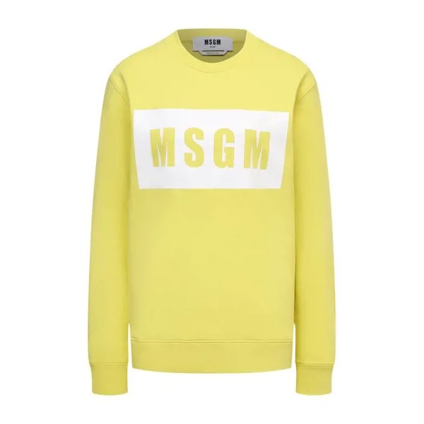 Хлопковый свитшот MSGM