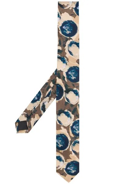 Gianfranco Ferré Pre-Owned галстук 1990-х годов с абстрактным принтом