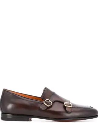 Santoni монки Carlos с пряжками