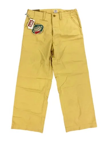 НОВИНКА Levis Vintage Clothing LVC Home Run Брюки-чиносы цвета хаки, желтые, мужские, размер 31