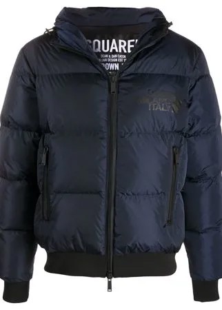 Dsquared2 пуховик с логотипом