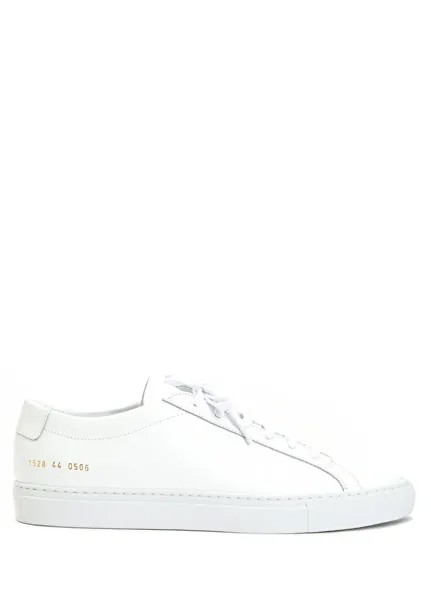 Белые мужские кожаные кроссовки Common Projects