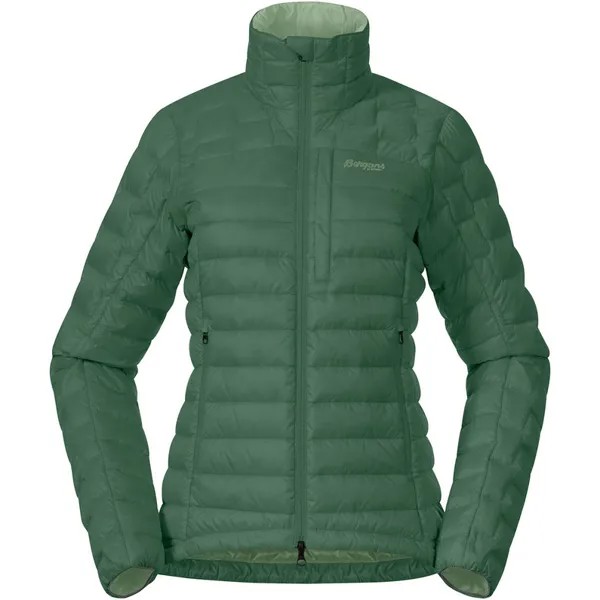 Женский легкий пуховик Magma Bergans, зеленый