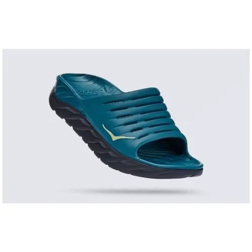 Шлепанцы HOKA, размер 10US, оранжевый, черный