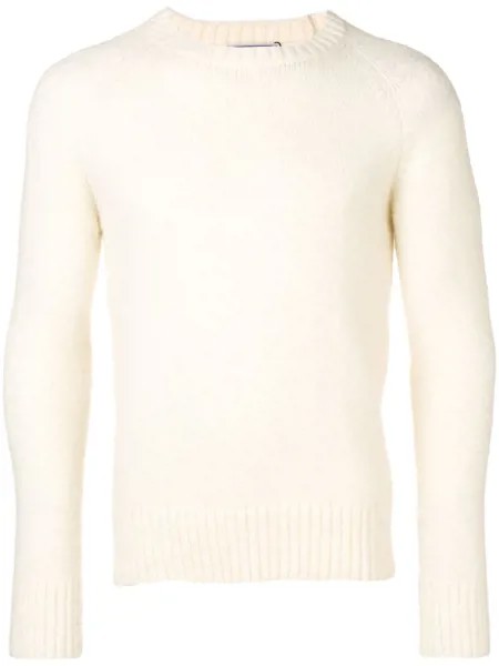 AMI Paris свитер с круглым вырезом и рукавами реглан
