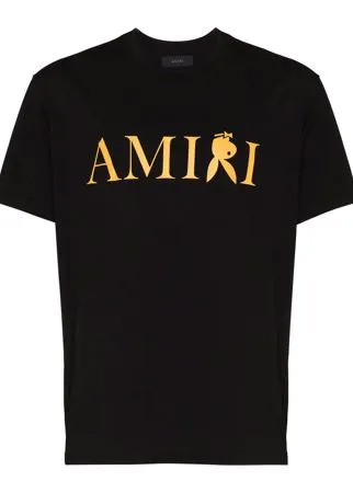 AMIRI футболка с логотипом из коллаборации с Playboy
