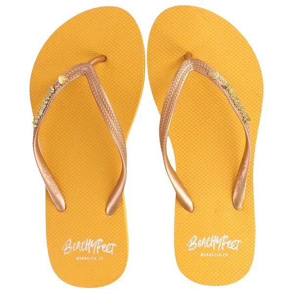 Шлепанцы Beachy Feet Basics, бежевый
