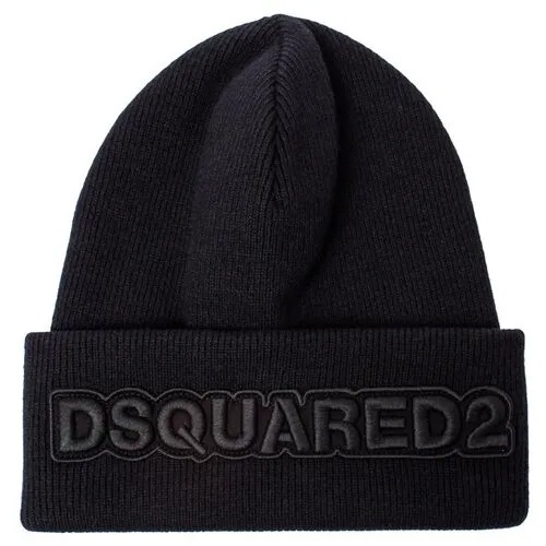 Шапка DSQUARED2 KNM0001.15040001M084 черный UNI