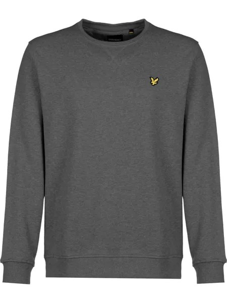 Толстовка Lyle & Scott, цвет charcoal