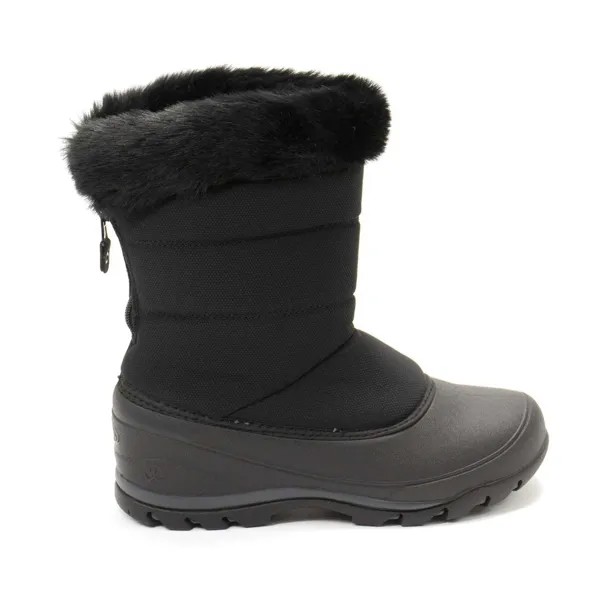 Женские зимние ботинки, утепленные зимние ботинки Northside Ava, 10 дюймов, до середины икры, черные, НОВИНКА