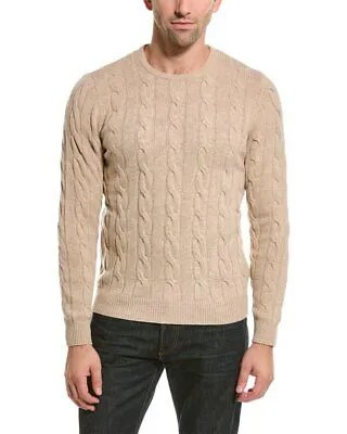 Мужской свитер с круглым вырезом Malo из шерсти и смеси кашемира