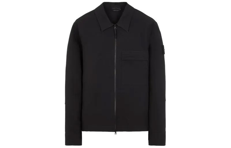 STONE ISLAND Куртка унисекс, цвет Black