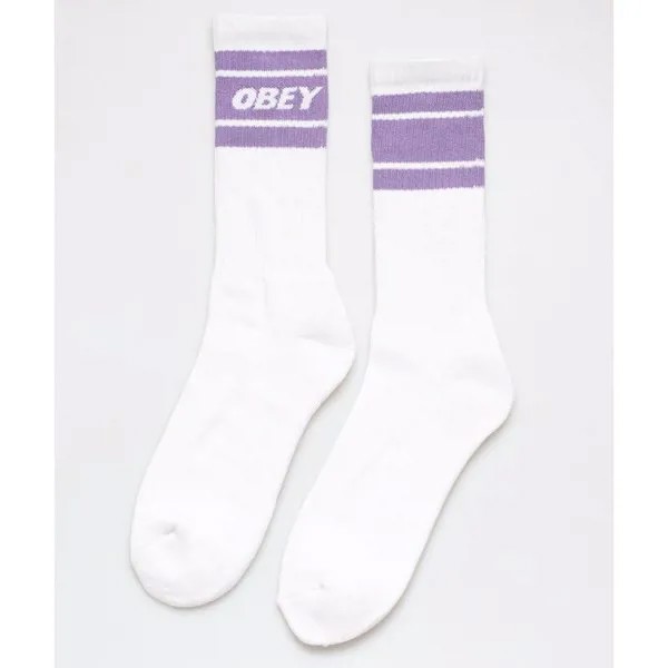 Носки OBEY Cooper Ii Socks White / Lavender Silk 2022