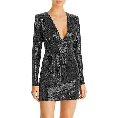 Ramy Brook Womens Esme Metallic Mini Cocktail and Party Dress BHFO 6734