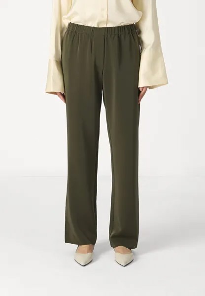 Брюки HOYS STRAIGHT PANTS Samsøe Samsøe, темно-зеленый