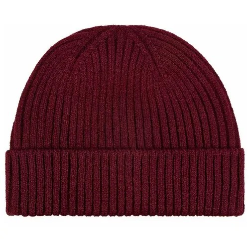 Шапка бини Street caps, размер 54/60, бордовый