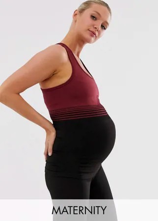 Спортивная майка для беременных Mamalicious-Черный