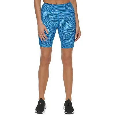 Tommy Hilfiger Sport Womens Shadow Stripe Mini Shorts Athletic BHFO 9265