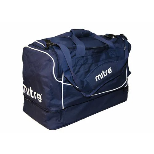 Сумка спортивная mitre, 50 л, 26х35х52 см, ручная кладь, синий