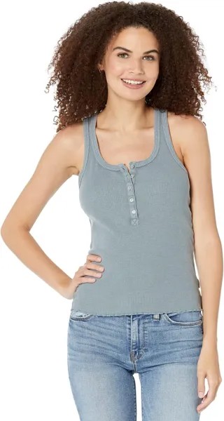 Пуловер Buffalo David Bitton Delphine Tank with Buttons, цвет Dusty Blue