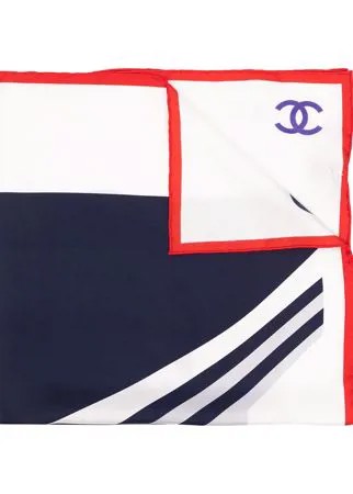 Chanel Pre-Owned шелковый платок La Pausa