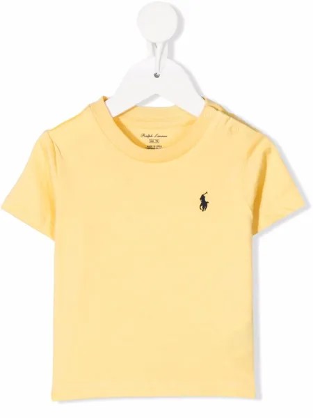 Ralph Lauren Kids футболка с круглым вырезом и логотипом Polo Pony