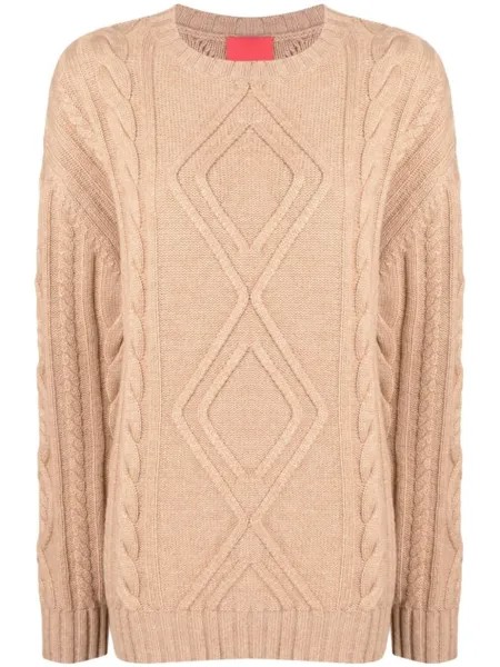 Джемпер Alaska крупной вязки Cashmere In Love, коричневый