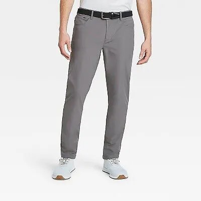 Мужские узкие брюки для гольфа Big - Tall — All in Motion, серые, 32x34