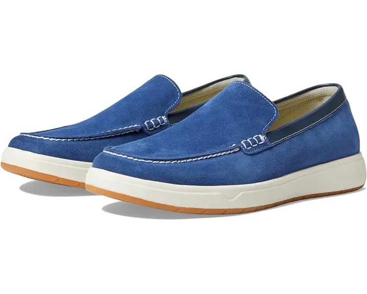 Лоферы Florsheim Heist Moc Toe Venetian Loafer, цвет Blue Suede