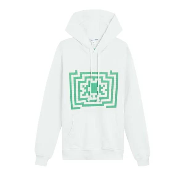 Рубашка Comme des Garçons SHIRT x Invader Sweatshirt 'White', белый