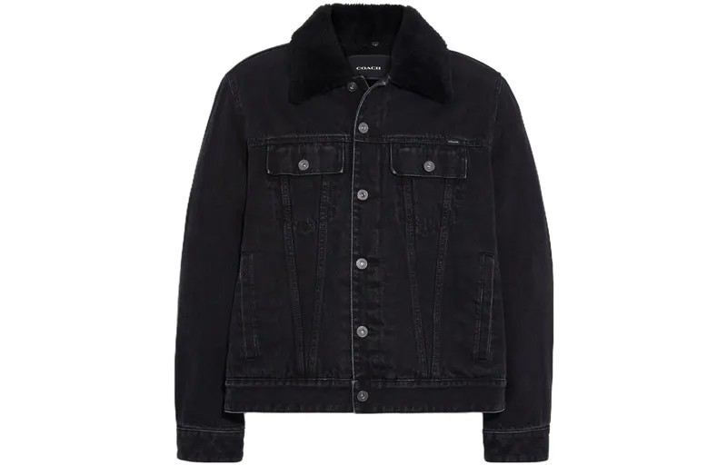 COACH Мужская куртка, цвет Black