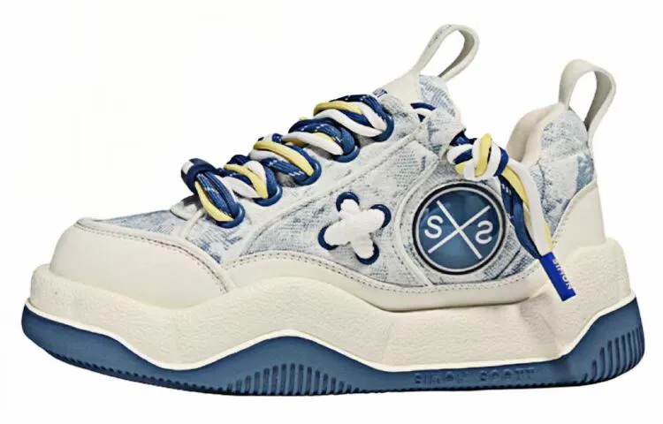 Кроссовки SIMON SCOTT SS Lifestyle Shoes Unisex Low-top, синий