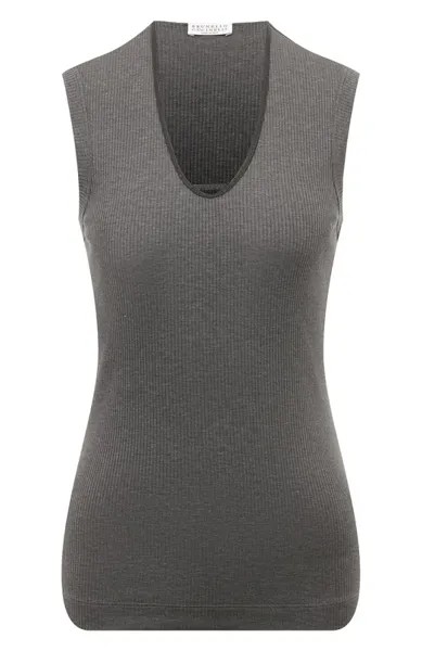 Хлопковый топ Brunello Cucinelli