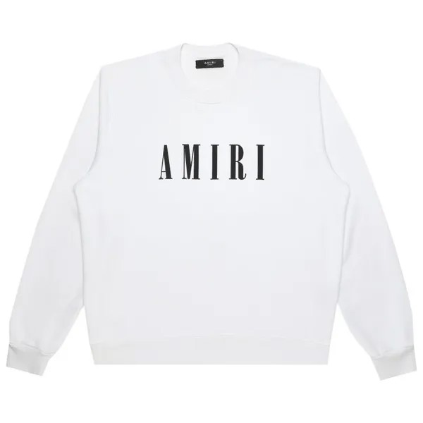Толстовка Amiri Core Logo Crew 'White', белый