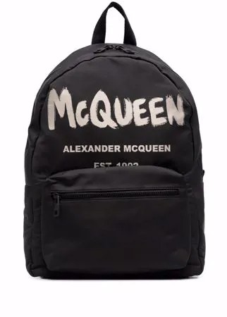 Alexander McQueen рюкзак с принтом Metropolitan