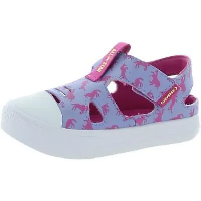 Кроссовки Converse Girls Purple Casual Shoes 6 Medium (B,M) Toddler BHFO 4954
