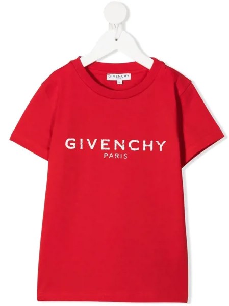 Givenchy Kids футболка с логотипом