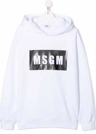 MSGM Kids худи с логотипом