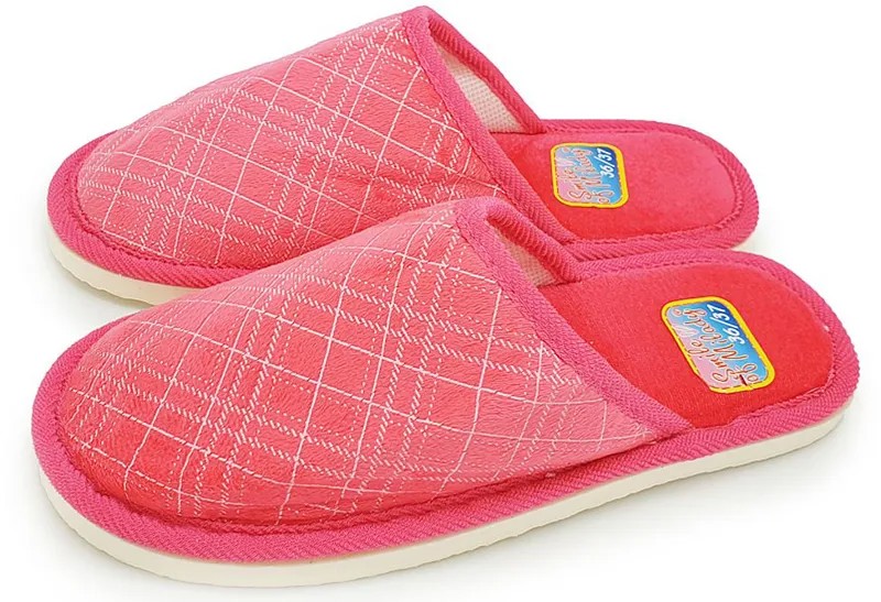 Тапочки женские Smile of Milady А-140-110 зак розовые 38-39 RU