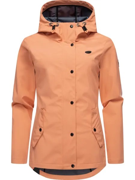 Переходная куртка ragwear, цвет peach