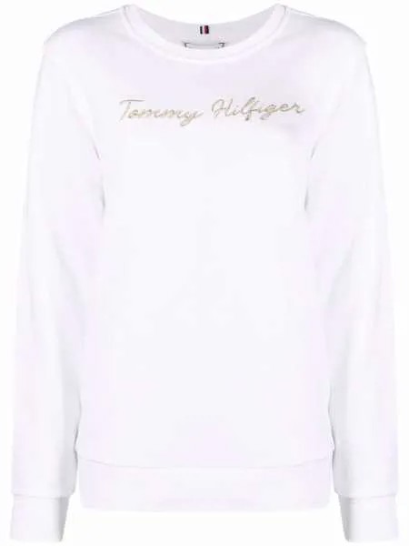 Tommy Hilfiger толстовка с вышитым логотипом