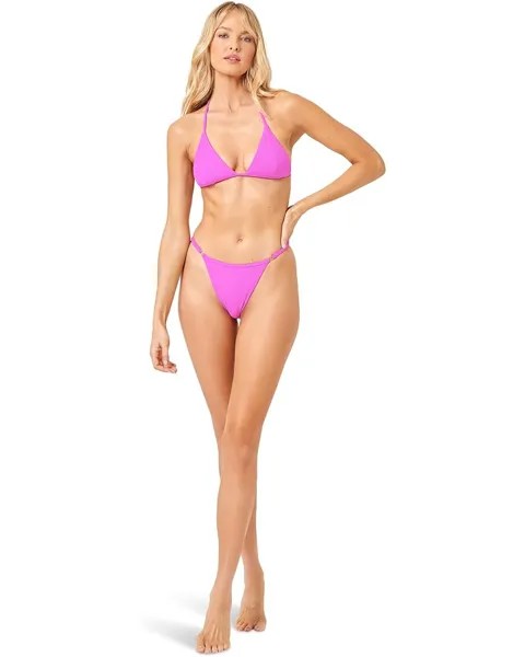 Пляжный топ L*Space Lindsay Top, цвет Bright Fuchsia