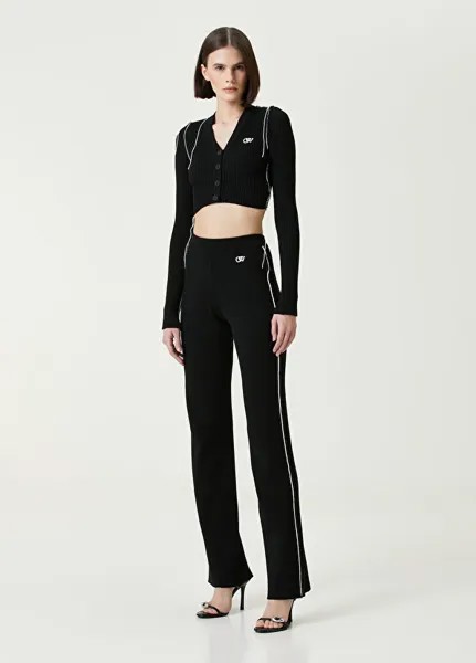 Шерстяные брюки Off-White, черный