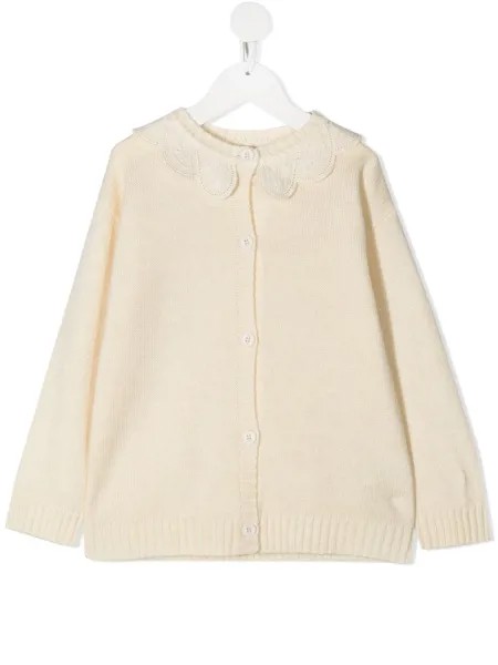 Douuod Kids кардиган с кружевом