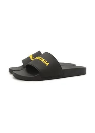 Резиновые шлепанцы Pool Balenciaga